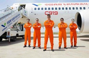 骄傲！C919三名试飞员从广汉“起飞”