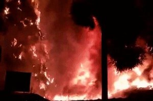 什邡钟鼎寺景区山庄凌晨起火 一男性不幸遇难