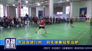市运会进行时：羽毛球赛冠军出炉