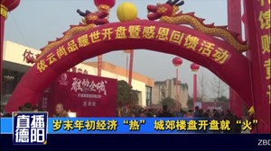 岁末年初经济“热”城郊楼盘开盘就“火”