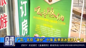 广汉：元旦“游价”小涨 反季游冰雪游人气高