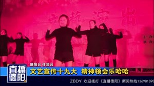 文艺宣传十九大  精神领会乐哈哈