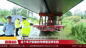 套牌加证照不符   这个司机该罚！