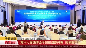 第十七届西博会在成都开幕  规模超历届