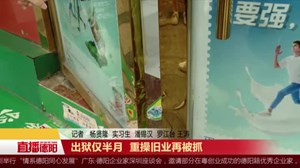 出狱仅半月  重操旧业再被抓