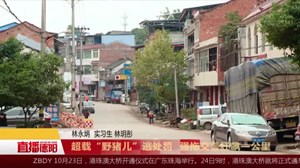 超载“野猪儿”逃处罚  强拖交警狂飙一公里