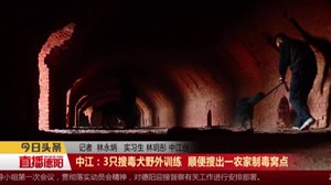 中江：3只搜毒犬野外训练  揪出一农家制毒窝点