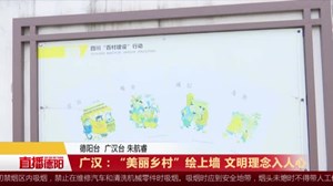 广汉：“美丽乡村”绘上墙 文明理念入人心
