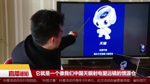 “中国天眼”吉祥物“天宝”诞生