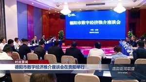 德阳市数字经济推介座谈会在贵阳举行