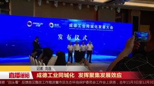 成德工业同城化  发挥聚集发展效应