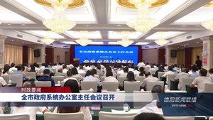 全市政府系统办公室主任会议召开