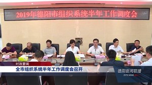 全市组织系统半年工作调度会召开