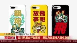 四川航展吉祥物揭晓   原型为三星堆人首鸟身像