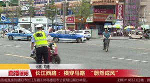 长江西路： 横穿马路  “蔚然成风”