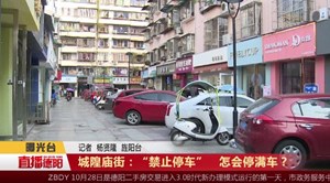 城隍庙街：“禁止停车”   怎会停满车？