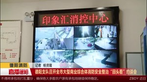 德阳支队召开全市大型商业综合体消防安全整治“回头看”约谈会