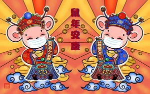 绵竹年画工作者连夜创作预防知识宣传画