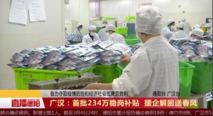 广汉：首批234万稳岗补贴  援企解困送春风