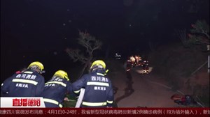 德阳消防：夜战8小时 全力堵截火势蔓延