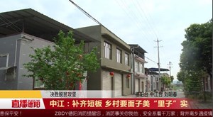 中江：补齐短板 乡村要面子美“里子”实