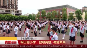 岷山路小学：致敬英雄  希冀未来