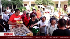 什邡：助力脱贫送鸭苗 “稻鸭共作”暖民心
