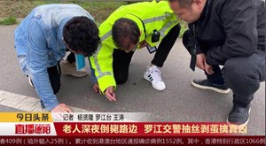 老人深夜倒毙路边  罗江交警抽丝剥茧擒真凶