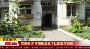 实地探访 孝感街道三个社区整改到位