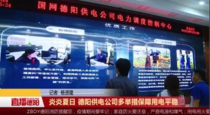 炎炎夏日 德阳供电公司多举措保障用电平稳