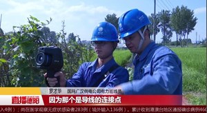 高温下的电力巡线员：用汗水换来千家万户清凉