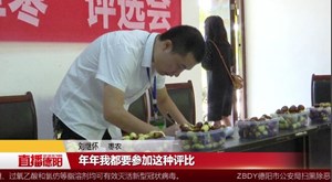 罗江：又到丰收季 “冠军枣”评选会来了