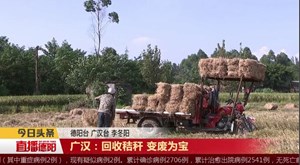 广汉：回收秸秆 变废为宝