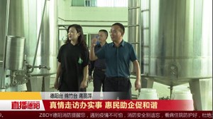 真情走访办实事 惠民助企促和谐