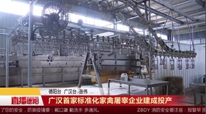 广汉首家标准化家禽屠宰企业建成投产
