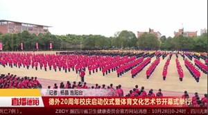 德外20周年校庆启动仪式暨体育文化艺术节开幕式举行