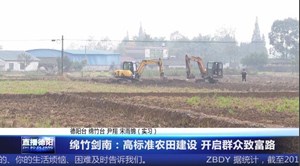 绵竹剑南：高标准农田建设 开启群众致富路