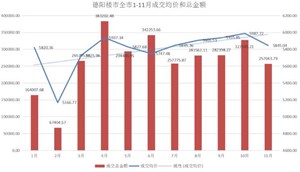 德阳楼市11月数据丨房票虽烫手，但依然挡不住德阳人的购房热情！