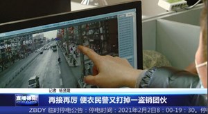 再接再厉 便衣民警又打掉一盗销团伙