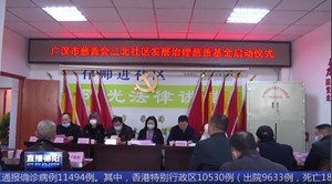 广汉首个社区慈善基金成立