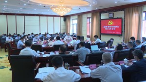 市委召开常委会会议 传达学习习近平总书记近期重要讲话精神