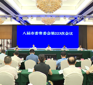 市委召开常委会会议 传达学习习近平总书记近期重要讲话精神