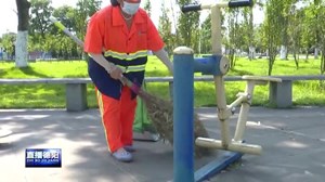 高温下的坚守 用汗水“守护”家园