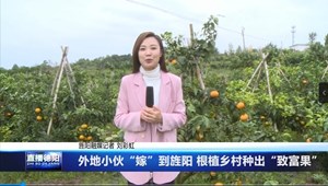 外地小伙“嫁”到旌阳 根植乡村种出“致富果”