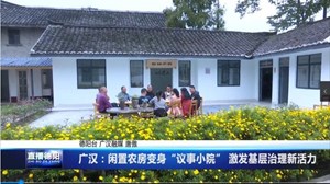 广汉：闲置农房变身“议事小院” 激发基层治理新活力