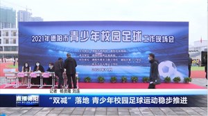 “双减”落地 青少年校园足球运动稳步推进