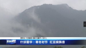 什邡蓥华：寒冬时节  红豆腐飘香