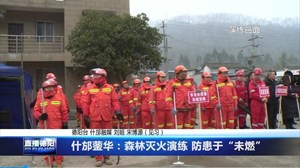 什邡蓥华：森林灭火演练 防患于“未燃”