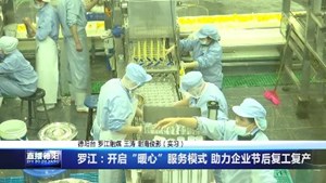 罗江：开启“暖心”服务模式 助力企业节后复工复产