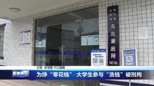 为挣“零花钱” 大学生参与“洗钱”被刑拘